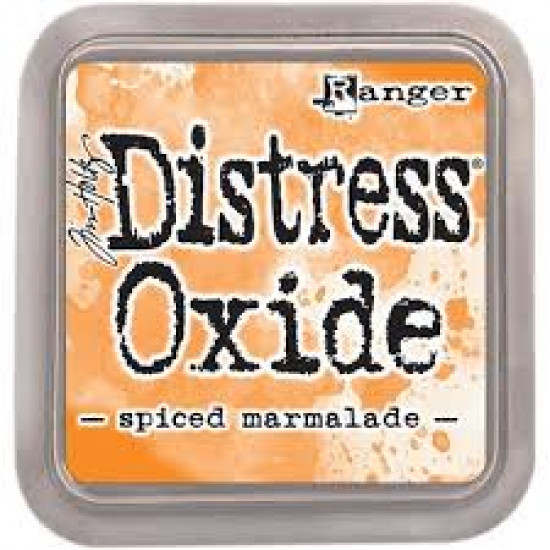 Distress Oxide Ink Pad - Tim Holtz - couleur «Spiced Marmalade»